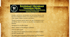 Desktop Screenshot of michiganmilitia.com